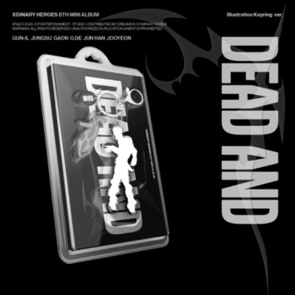 Xdinary Heroes - Dead And - Illustration Keyring Version  CD